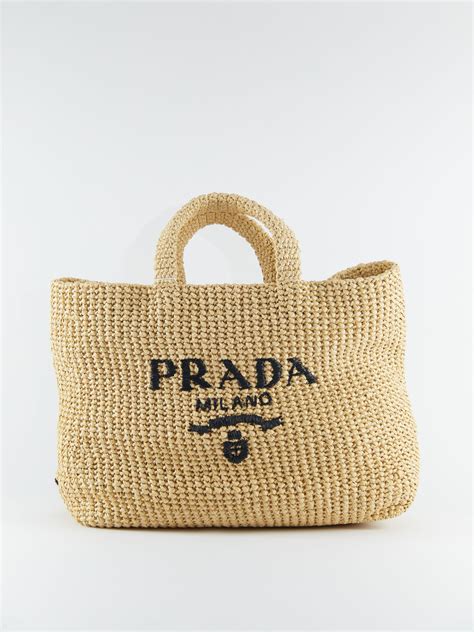 prada raffia bag replica|large raffia tote bag.